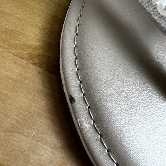 J. Crew Factory Pearl Easy Summer Flip-Flops Flat Sandal‎ Women's Size 9 FLAW - Picture 4 of 11